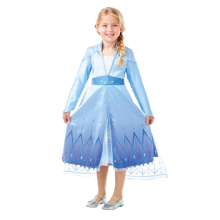 Disney Hochwertiges Kostüm, Reisekostüm von „ELSA“ aus „Die Eiskönigin 2“ M bunt M Mehrfarbig, M Meh