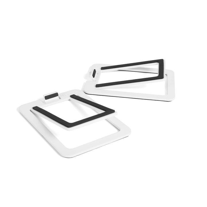 Kanto S2W Tilted Desktop Speaker Stands for Small Speakers & Compact 2”-3” Studio Monitors | Support