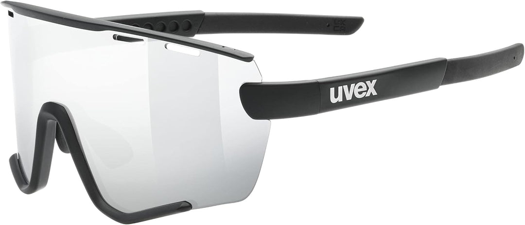 uvex Unisex Sportstyle 236 Set Sportbrille (1er Pack) Einheitsgrösse black mat/silver, Einheitsgröss