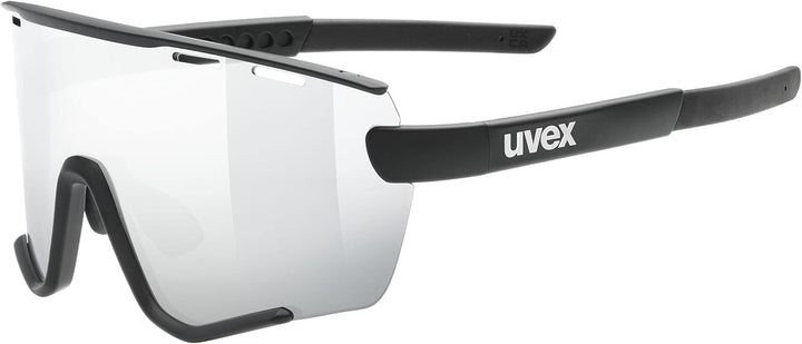 uvex Unisex Sportstyle 236 Set Sportbrille (1er Pack) Einheitsgrösse black mat/silver, Einheitsgröss