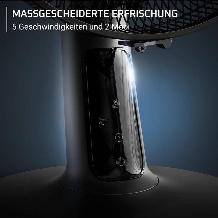 Rowenta Turbo Silence Extreme+ Tischventilator, 120° Auto-Oszillation, bis zu 50% Energieeinsparung,