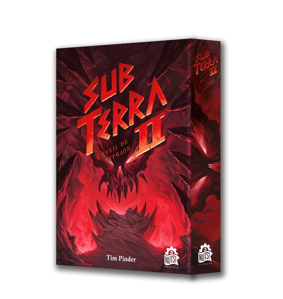 Sub Terra 2 (Erweiterung 1: Das Erwachen von Typhaon) – Gesellschaftsspiel – französische Version