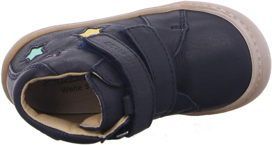 Däumling Unisex Kinder Senta Lauflernschuh 21 EU Schmal Blau, 21 EU Schmal Blau