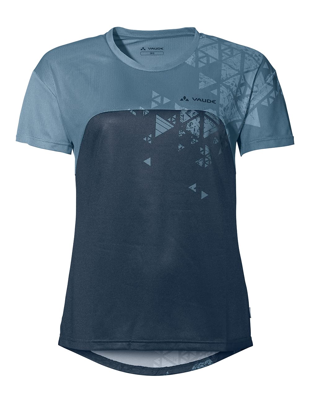 VAUDE Damen Women's Moab T-Shirt Vi T-Shirt, 42 Blue Gray