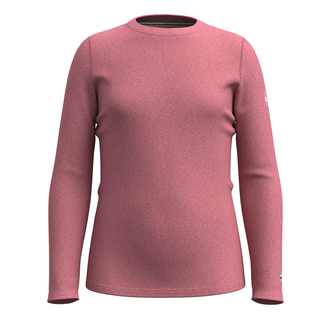 Smartwool Kinder Langarmshirt Crew XL Garden Pink Heather, XL Garden Pink Heather