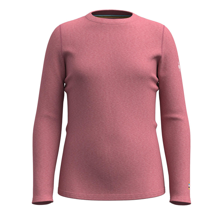 Smartwool Kinder Langarmshirt Crew XL Garden Pink Heather, XL Garden Pink Heather