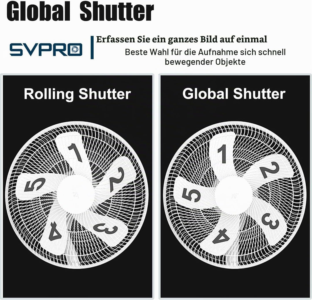 Svpro 2MP Global Shutter USB Kamera Board 90fps Hochgeschwindigkeits-Webcam-Modul mit verzerrungsfre