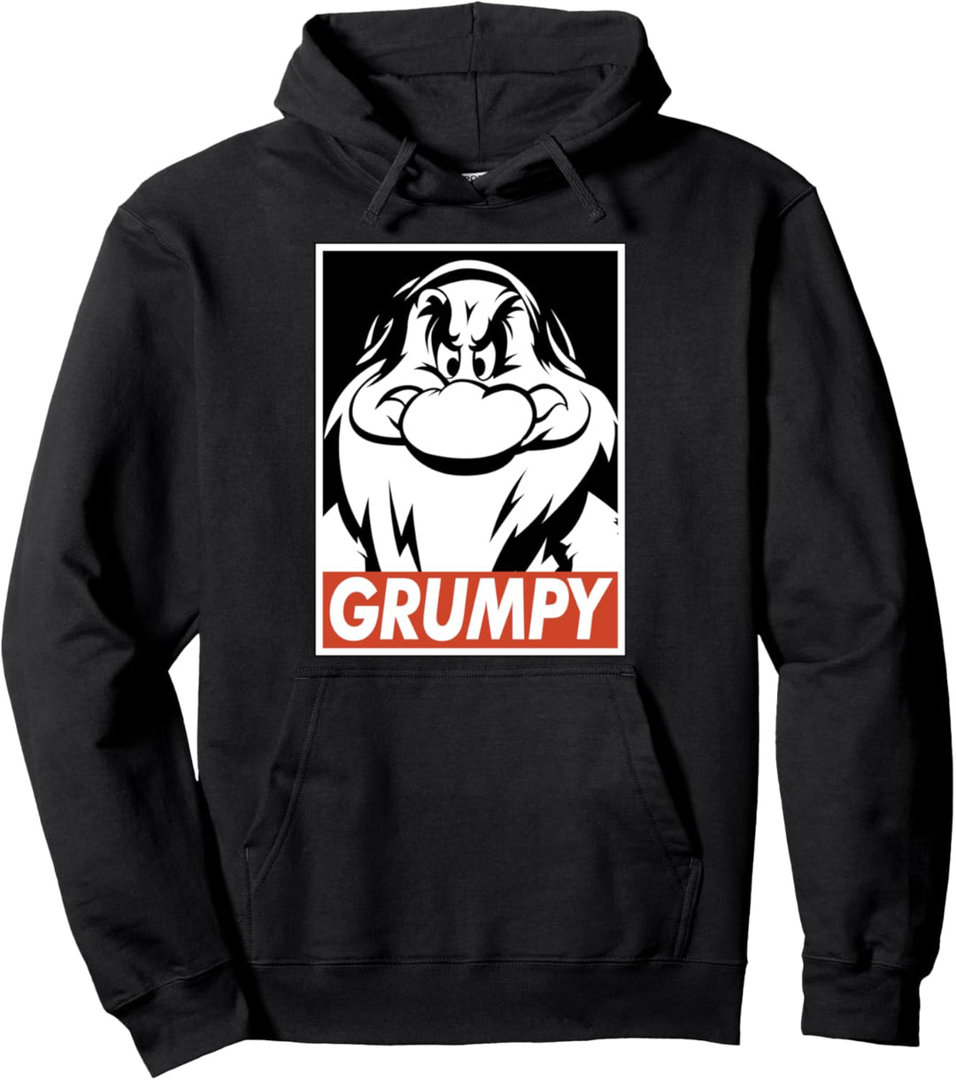 Disney Snow White Grumpy Poster Pullover Hoodie