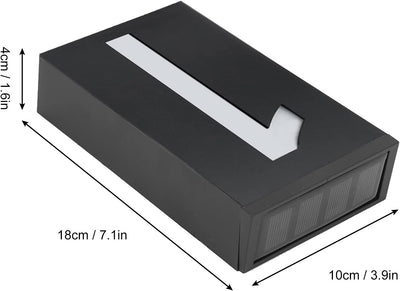 LED Beleuchtete Hausnummer Solar Hausnummernleuchte für Haus Hotel Store, LED Wandleuchte Dauer der