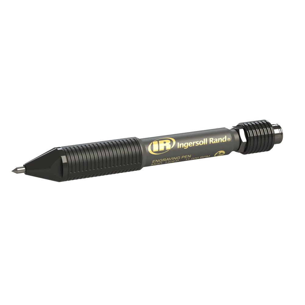 Ingersoll Rand Gravierstift 140EP, leichtes Werkzeug für verschiedene Oberflächen, weicher Gummigrif