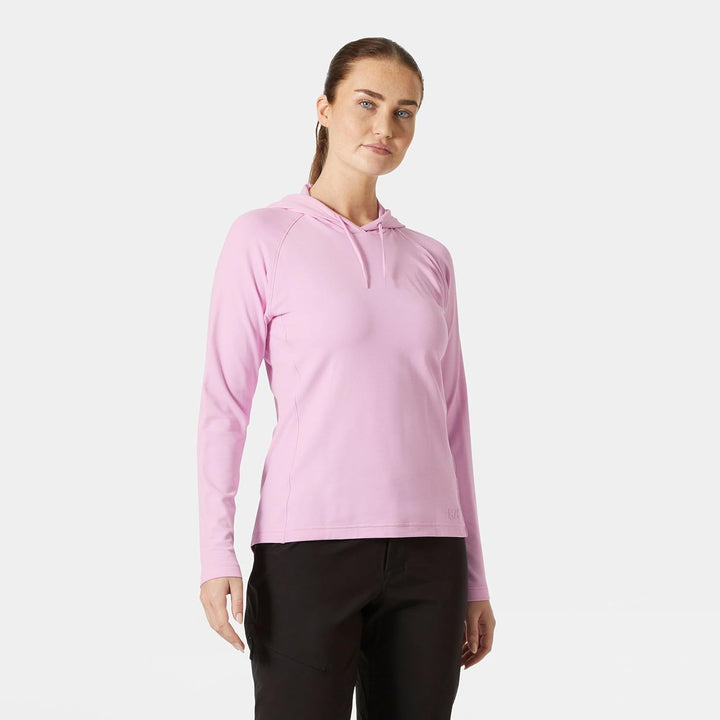 Helly Hansen Damen W Verglas Light Hoodie Hoodie XS 052 Cherry Blossom, XS 052 Cherry Blossom