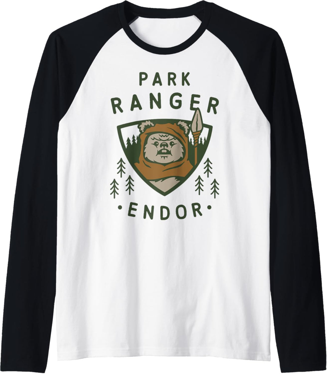 Star Wars Ewok Park Ranger Endor Raglan