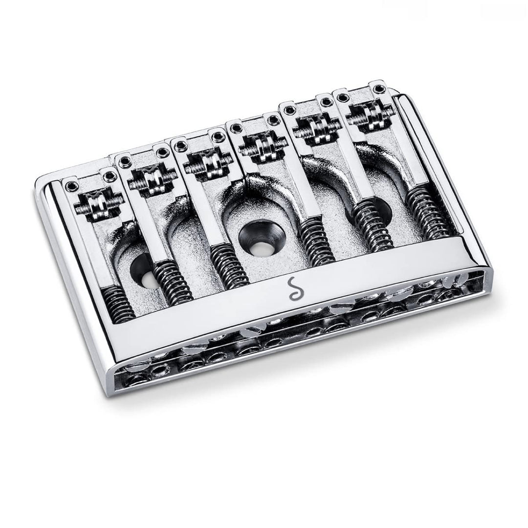 Schaller E-Gitarrensteg 3D-6 Chrom