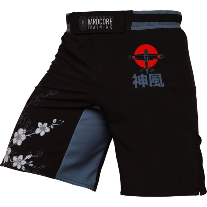 Hardcore Training Fight Shorts Kurze Hose Herren MMA BJJ Grappling Fitness Boxen Muay Thai No Gi XS