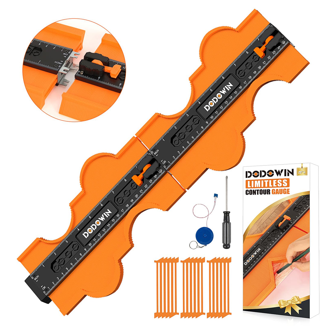 DODOWIN Konturenlehre 50cm Unbegrenzt Verbindbare, Weihnachtsgeschenke für Männer Vater, Konturenleh