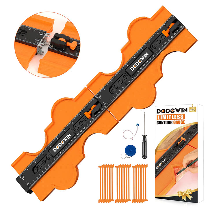 DODOWIN Konturenlehre 50cm Unbegrenzt Verbindbare, Weihnachtsgeschenke für Männer Vater, Konturenleh