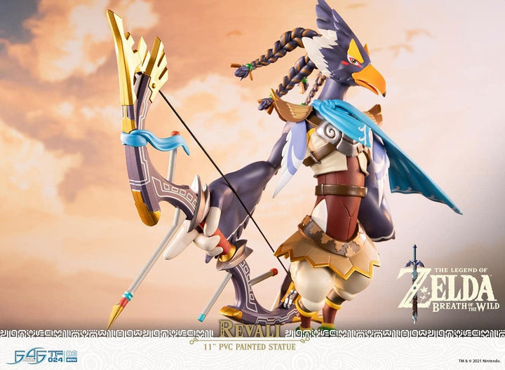 First 4 Figures Legend of Zelda Breath of Wild PVC Statue Revali 26 cm, BOTWRS, Mehrfarbig 26 cm Meh