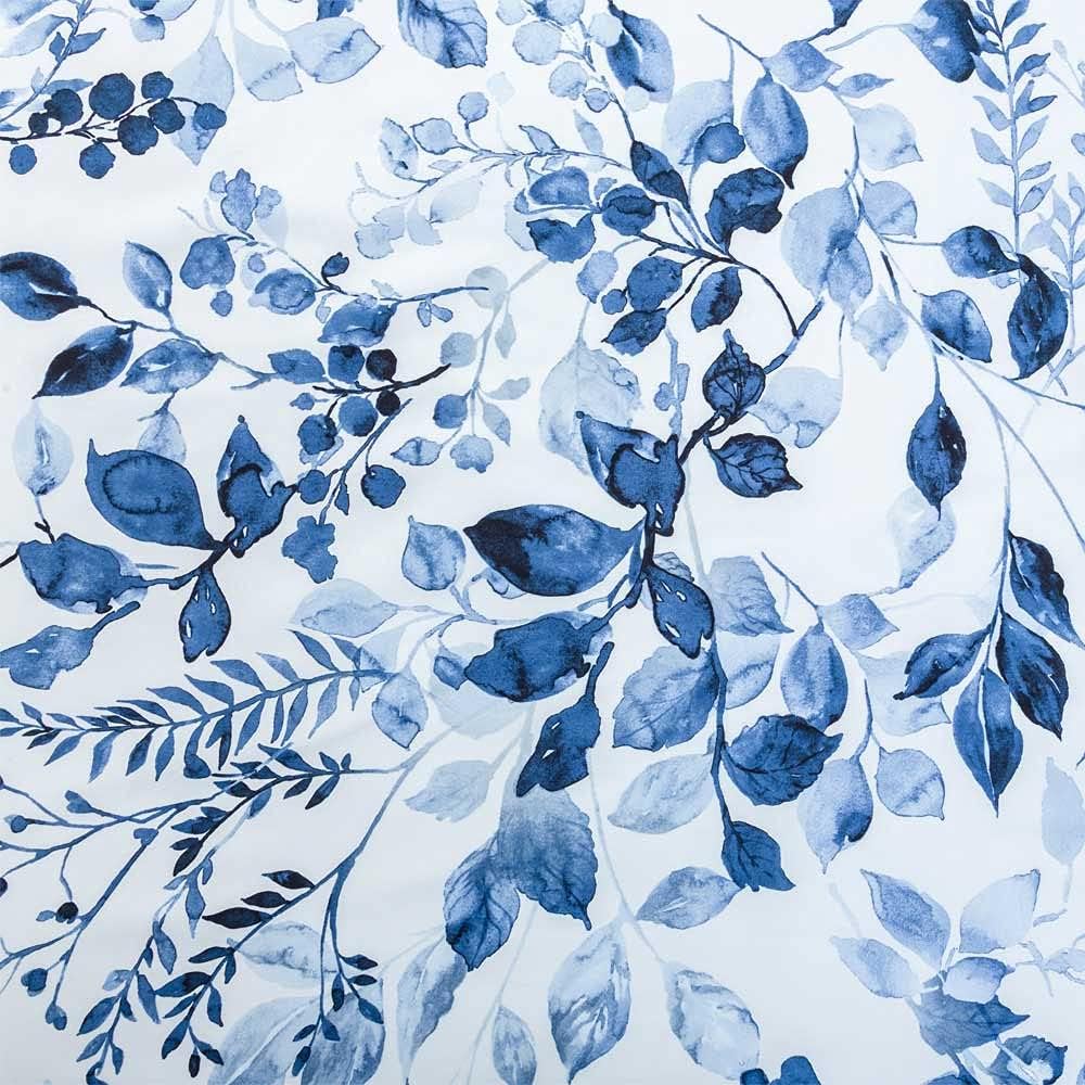 COTTON ARTean Bettwäsche-Set, Blau, für 90 x 190/200 cm, hypoallergen. Cama 90 X 190/200 Blau