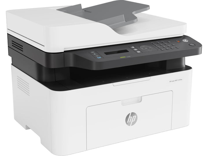 HP Laser 137fnw Laser-Multifunktionsdrucker (Laserdrucker, Kopierer, Scanner, Fax, WLAN)