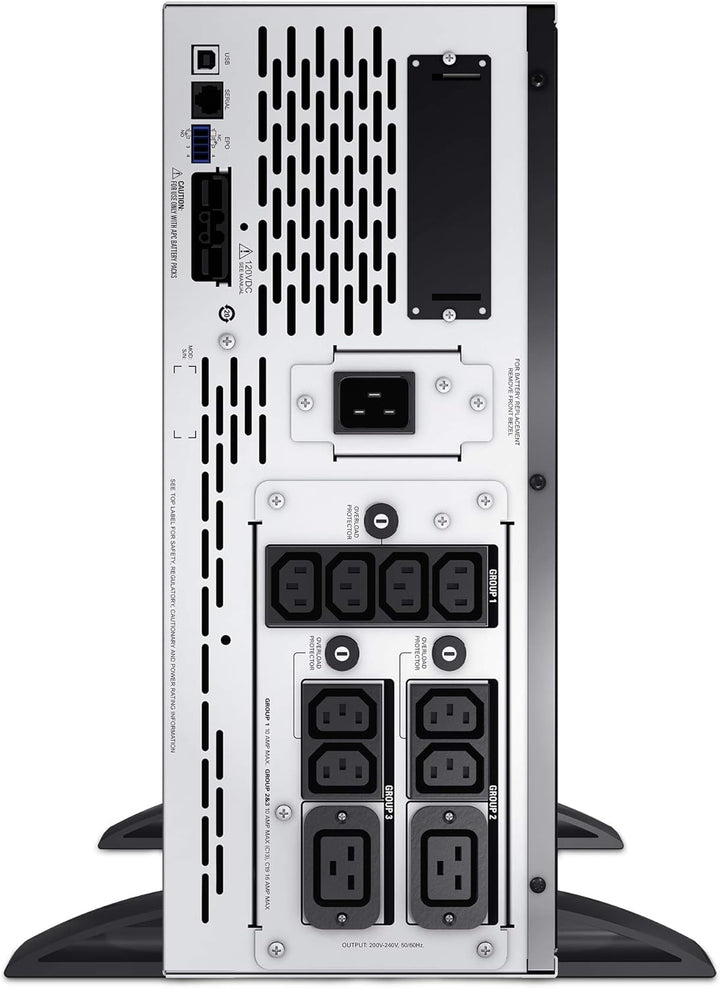 APC SMX3000HV Smart-UPS X 3000VA 4U Rack/Tower Netzteil (LCD, 200-240V, 2700 Watt, 230V, 5% THD, Sma