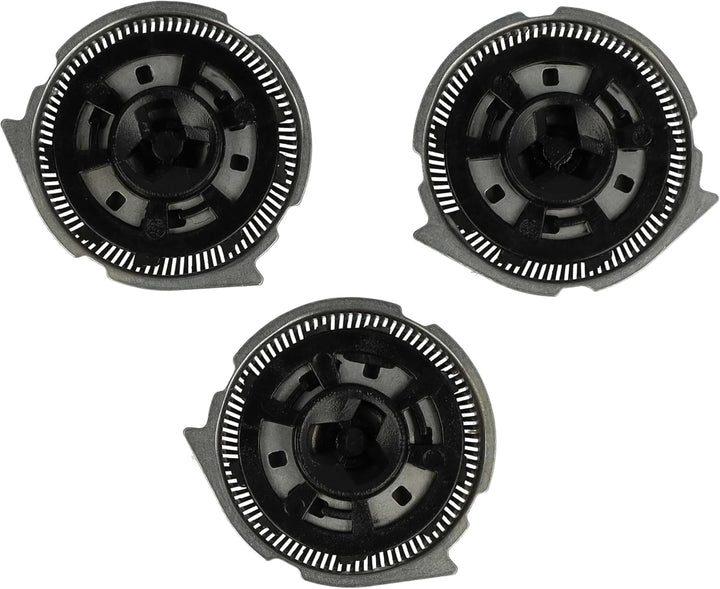 vhbw 6x Ersatz-Scherköpfe kompatibel mit Philips S3520, S3520/06, S3530, S3540, S3530/06, S3520/08 E