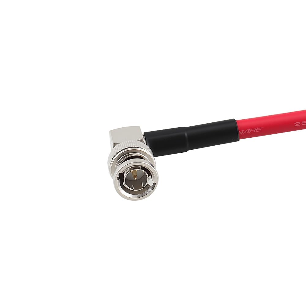 Uonecn SDI Schutzvorrichtung Kabel HD SDI BNC Stecker auf Rechter Winkel BNC Buchse Galvanic-Isolato
