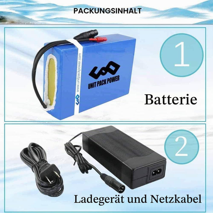 (DE Warehouse) 72V/60V/52V/48V/36V 20Ah Ebike Akku - Batterie für 2000W /1800W /1500W /1000W / 750W