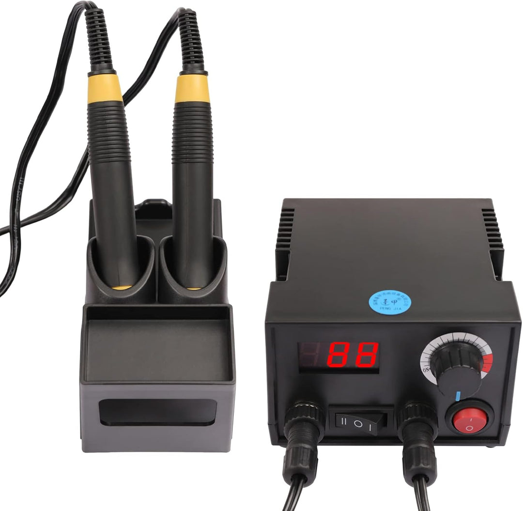 Pyrographie Maschine, Dual Pen Holzfeuer-Kit, 220 V Digitaler Holzbrenner, 0-700℃ Temperatur Einstel
