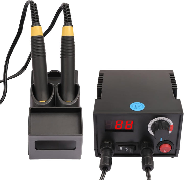 Pyrographie Maschine, Dual Pen Holzfeuer-Kit, 220 V Digitaler Holzbrenner, 0-700℃ Temperatur Einstel