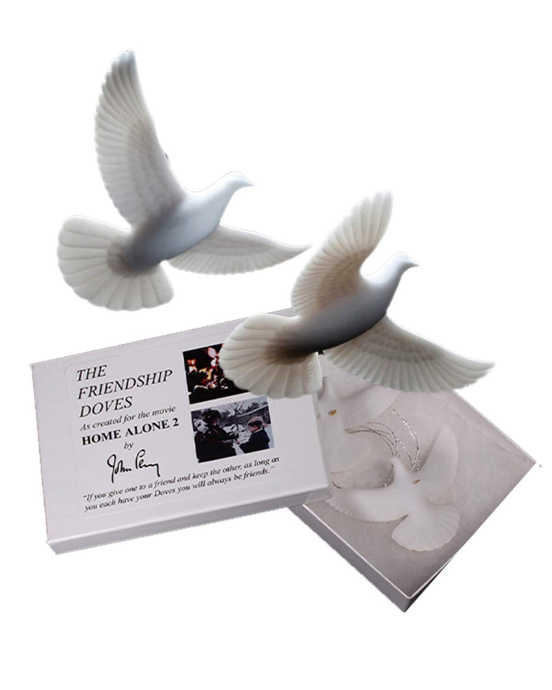 John Perry Christmas Turtle Doves Turteltauben Freundschafts Symbol Weihnachten Liebe 2 Stück Set vo