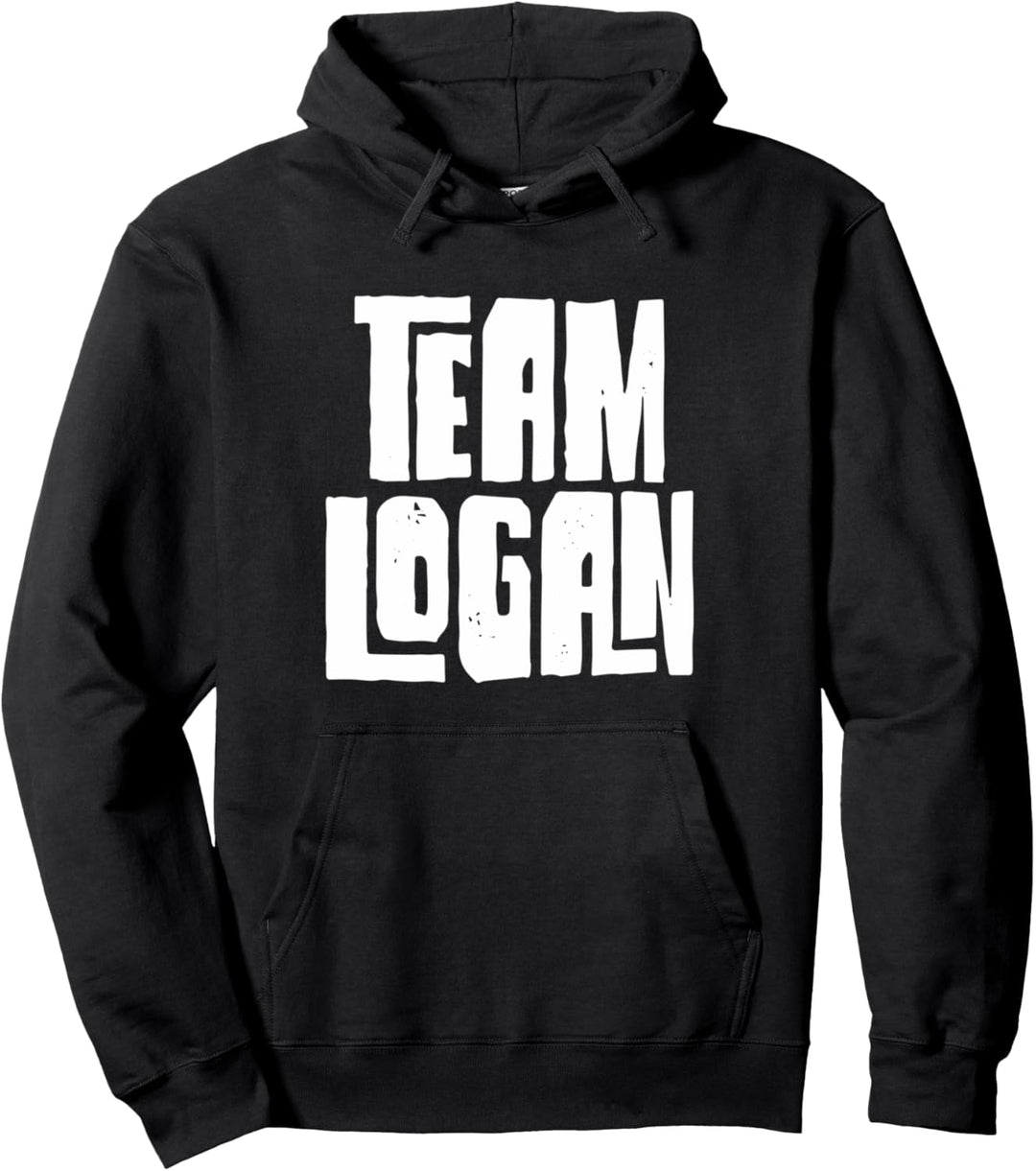 Team Logan Ehemann Sohn Enkel Vater Sport Familiengruppe Pullover Hoodie