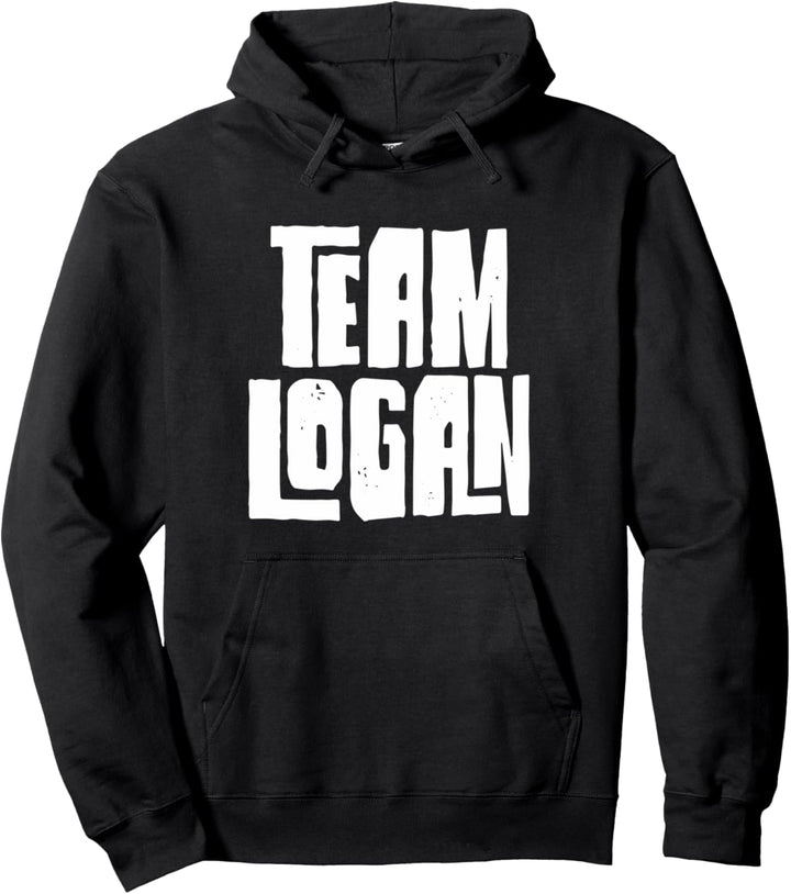 Team Logan Ehemann Sohn Enkel Vater Sport Familiengruppe Pullover Hoodie