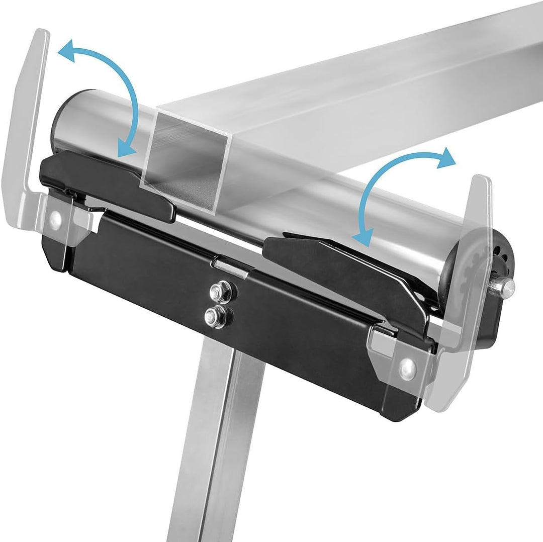 STAHLWERK Rollenbock RB-110 ST Arbeitsbock | Klappbock höhenverstellbar von 720 bis 1.100 mm mit 60