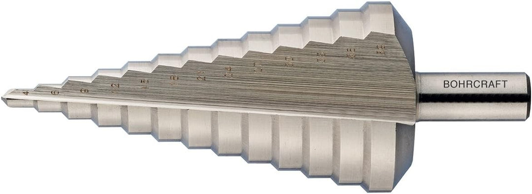 Stufenbohrer HSS in Metallkassette 3-tlg. Gr. 1 / 2A / 3A / STB3