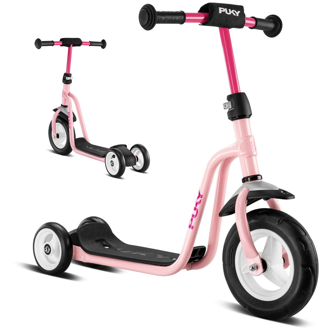 PUKY R 1 Classic Scooter | Sicherer Roller für Kinder ab 2 Jahren | Rutschfestes Trittbrett | Höhenv