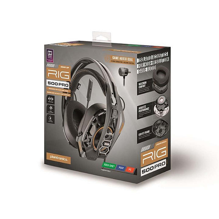 PLANTRONICS - RIG 500 PRO [PC/PS4/Xbox One] Multi Schwarz, Multi Schwarz