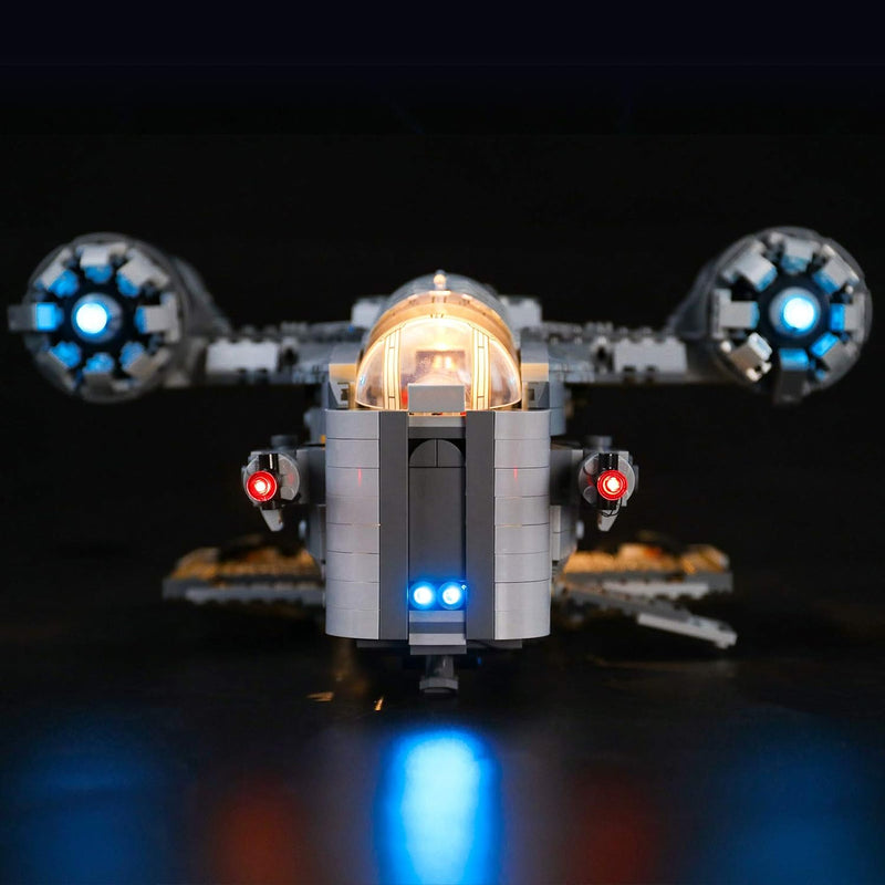 LIGHTAILING Licht-Set Für (Star Wars The Mandalorian Kopfgeldjäger Transporter Raumschiff) Modell -