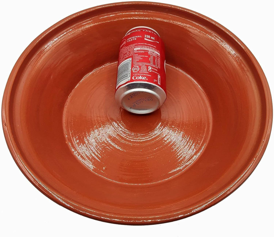 Tajine Terracotta-Topf Ethnischer Teller Marokkanisch Tunesisch XL 32 cm 0212242000