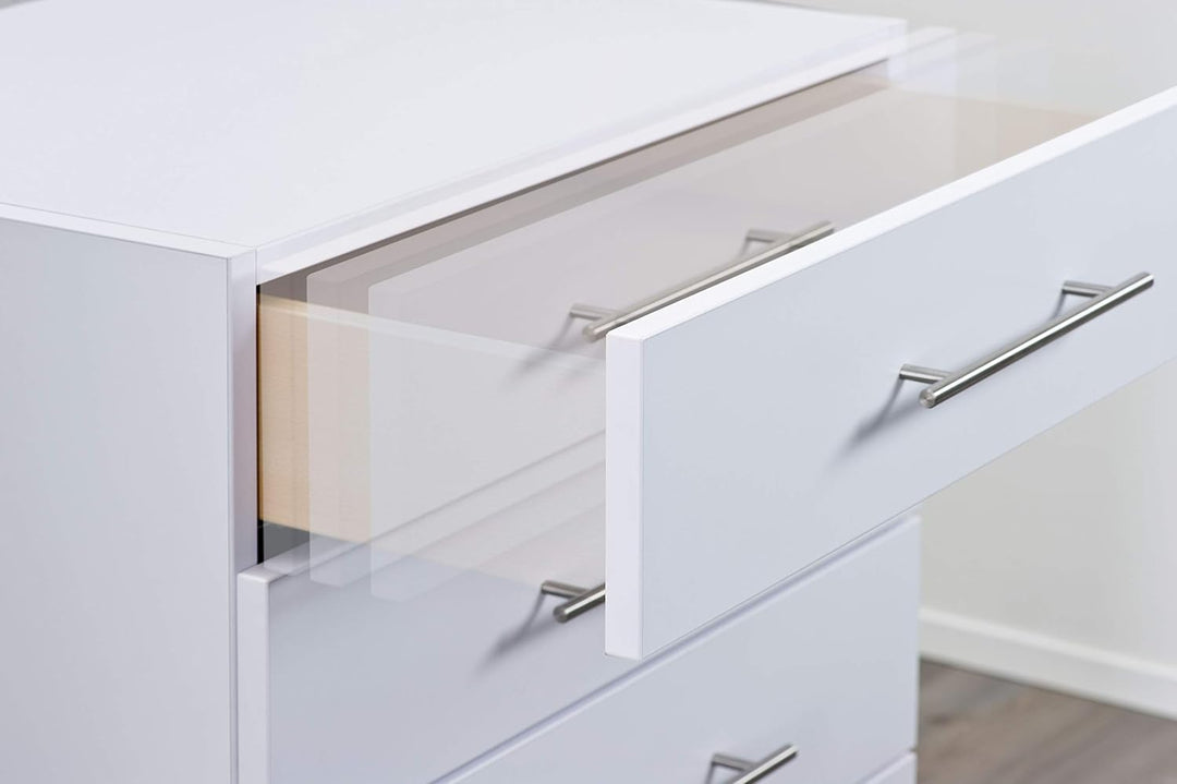 Hettich 9220218 Vollauszugsystem Quadro V6 450 Silent System (Nennlänge: 450mm, Traglast:30 kg, präz