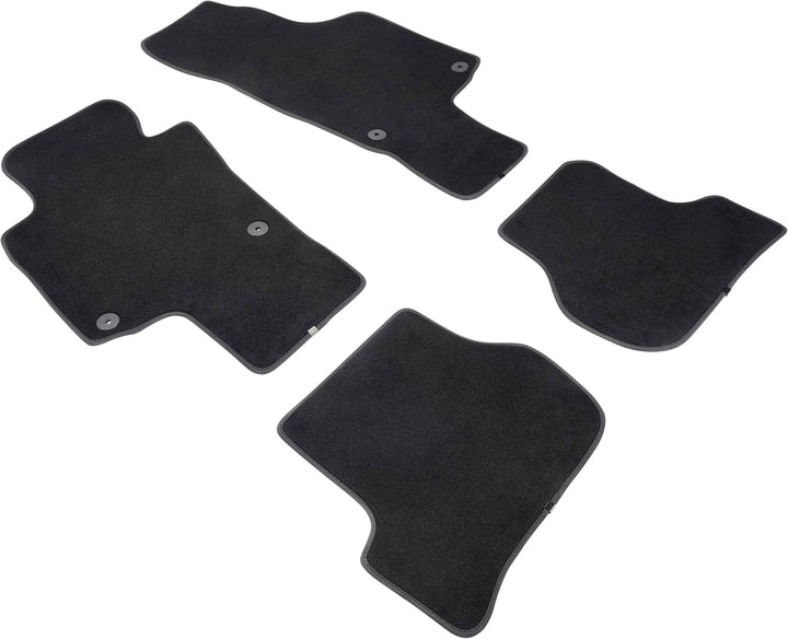 WALSER Premium Auto Teppiche für Skoda Octavia II 02/2004-06/2013, 100% passgenaue Auto Fussmatten M