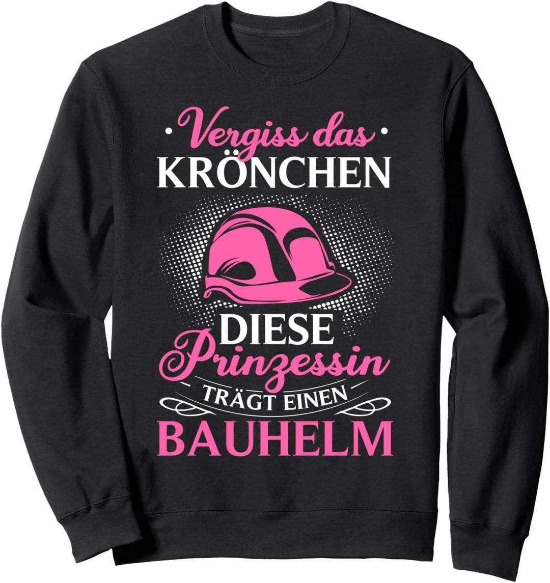 Hausbauer Bauleiter Hausbau Architekt Richtfest Bauherrin Sweatshirt