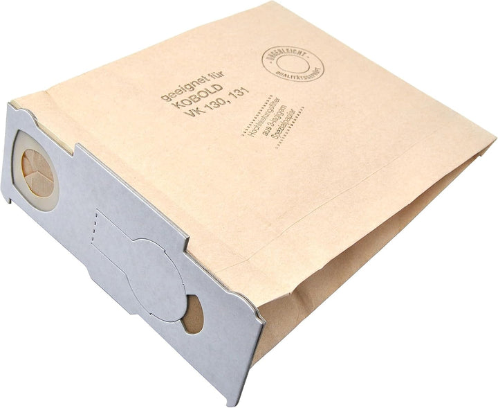20 Staubsaugerbeutel kompatibel mit Vorwerk Kobold 130, 131 und SC-Modelle, CO₂ und Plastikfreie Ver