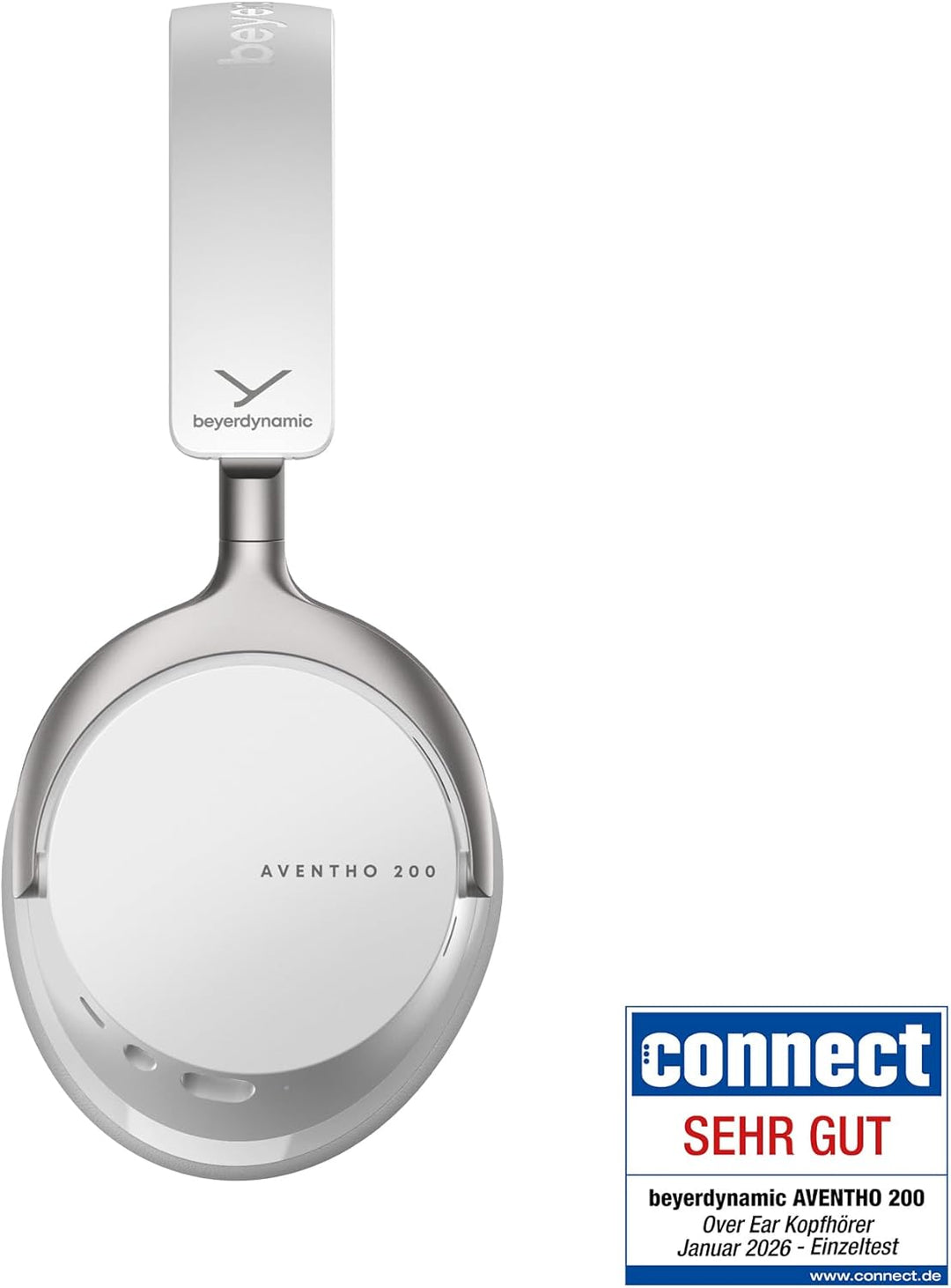 beyerdynamic AVENTHO 200 Wireless Over-Ear Kopfhörer mit ANC in Nordic Grey Nordic-grey, Nordic-grey