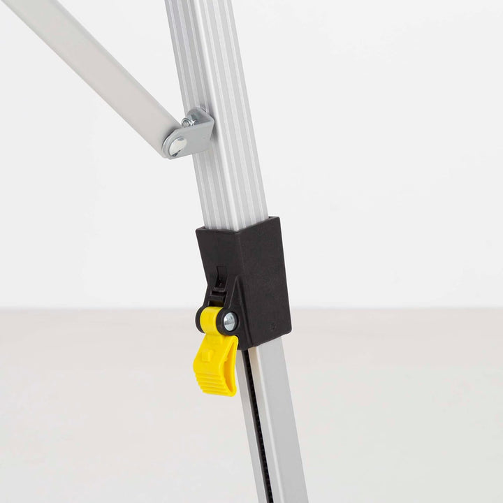 AKTIVE Klapptisch, 90 x 51 x 45/70 cm, Teleskopbeine, rutschfeste Stopper, Tischplatte und Struktur