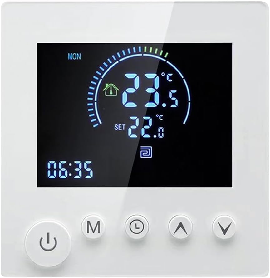 Thermostat Fussbodenheizung, Thermostat Heizung Smart Digital Raumthermostat Wandthermostat Programm