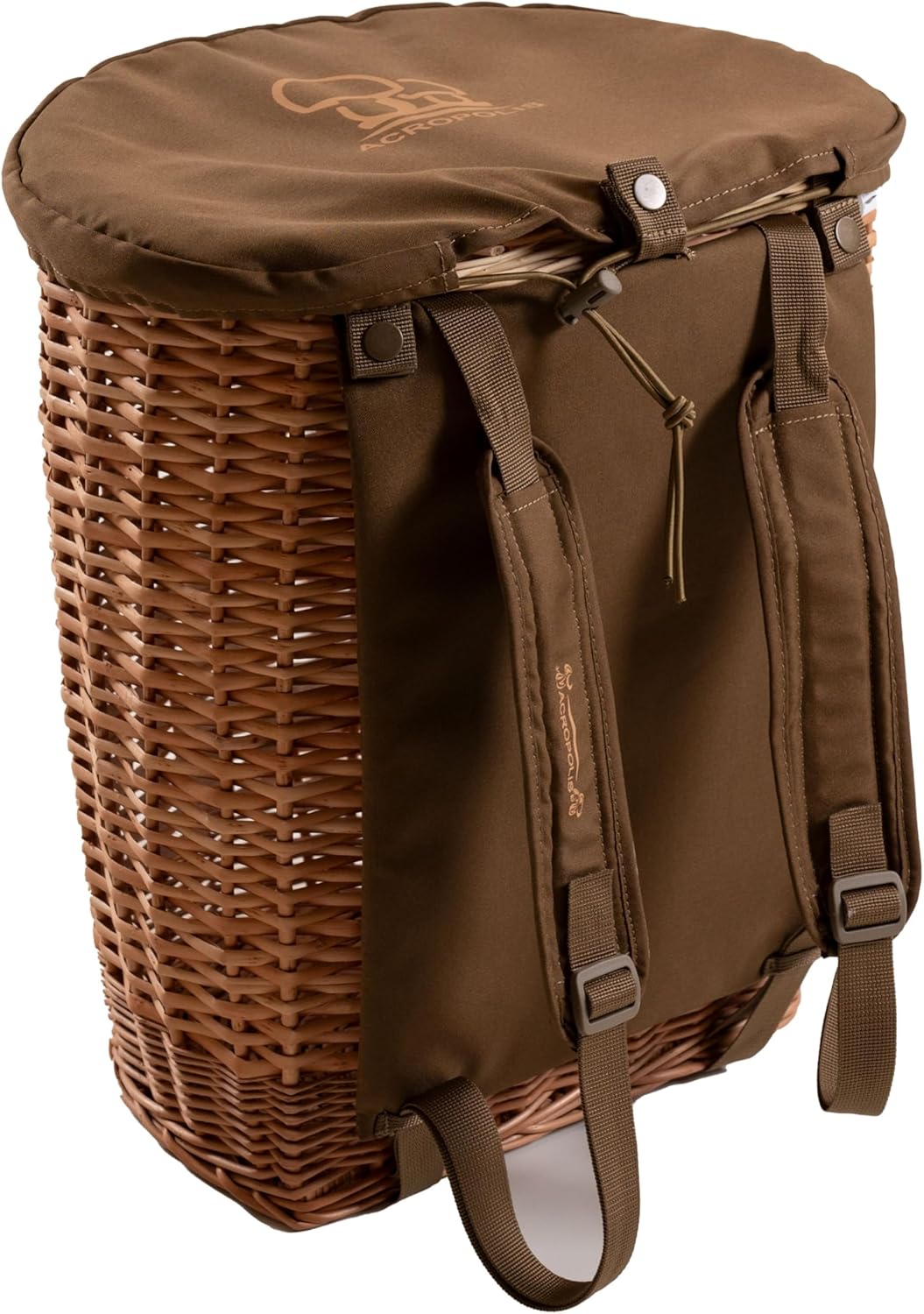 Acropolis Pilz-Futtertasche – Weidenkorb für Erwachsene und Kinder – Haversack Bushcraft Taschen – G