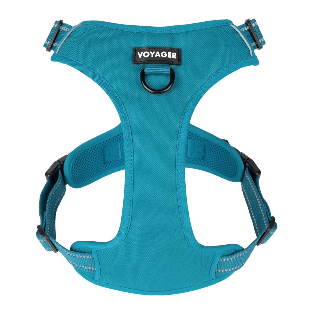 Voyager Von Best Pet Supplies – verstellbares Hundegeschirr mit 3M reflektierender Technologie, kein