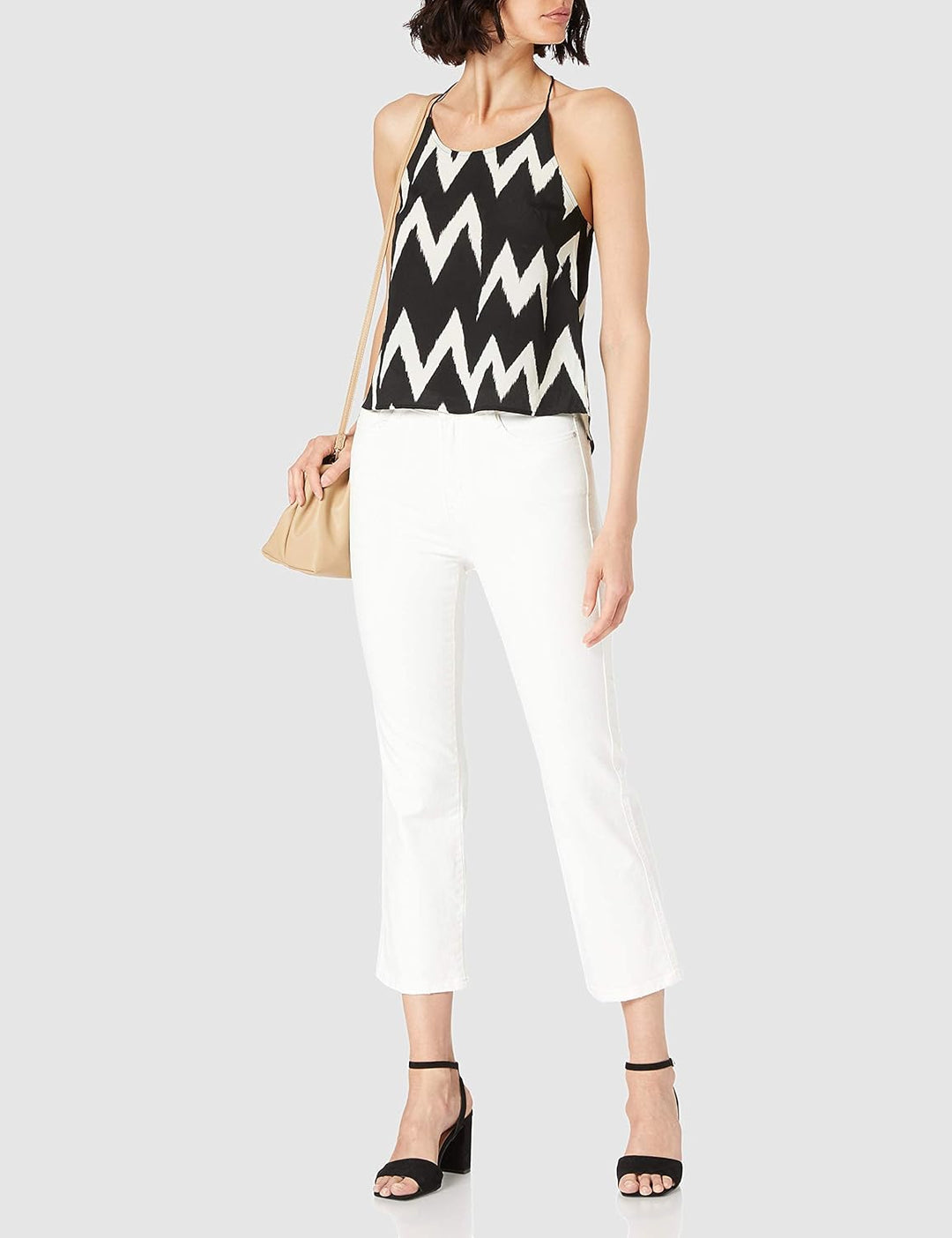 ESPRIT Damen 041CC1B314 Hose, Off White (110), 36