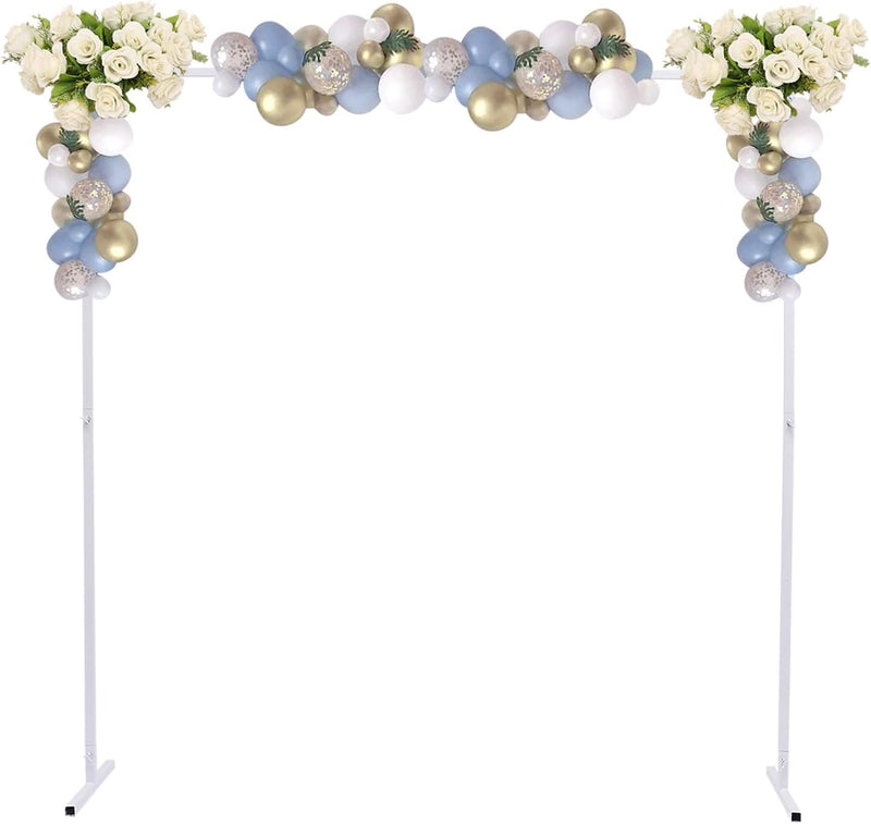 2m x 2m Hochzeit Bogen, Abnehmbarer Quadrat Background Hochzeitsbogen Blumen Deko Blumenrahmen für H