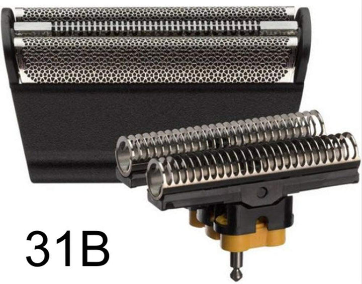 Alternative Braun Elektrorasierer Folie & Cutter-Block (Klinge) Ersatz 31B, (505 Schwarz), kompatibe